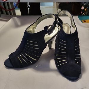 Blue Suede Alfani 2" Sandals